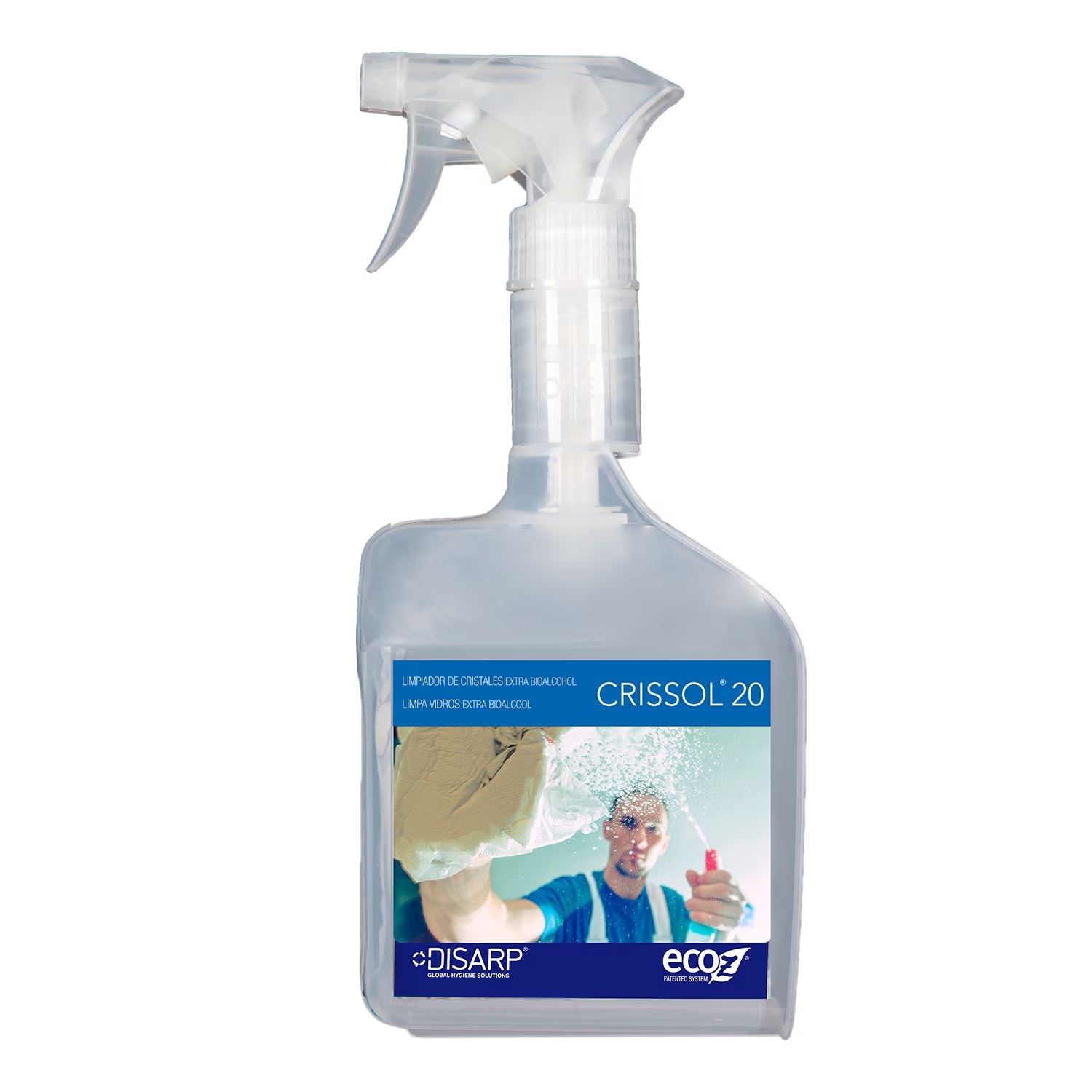 CRISSOL -Limpiador de Cristales Extra Bioalcohol-