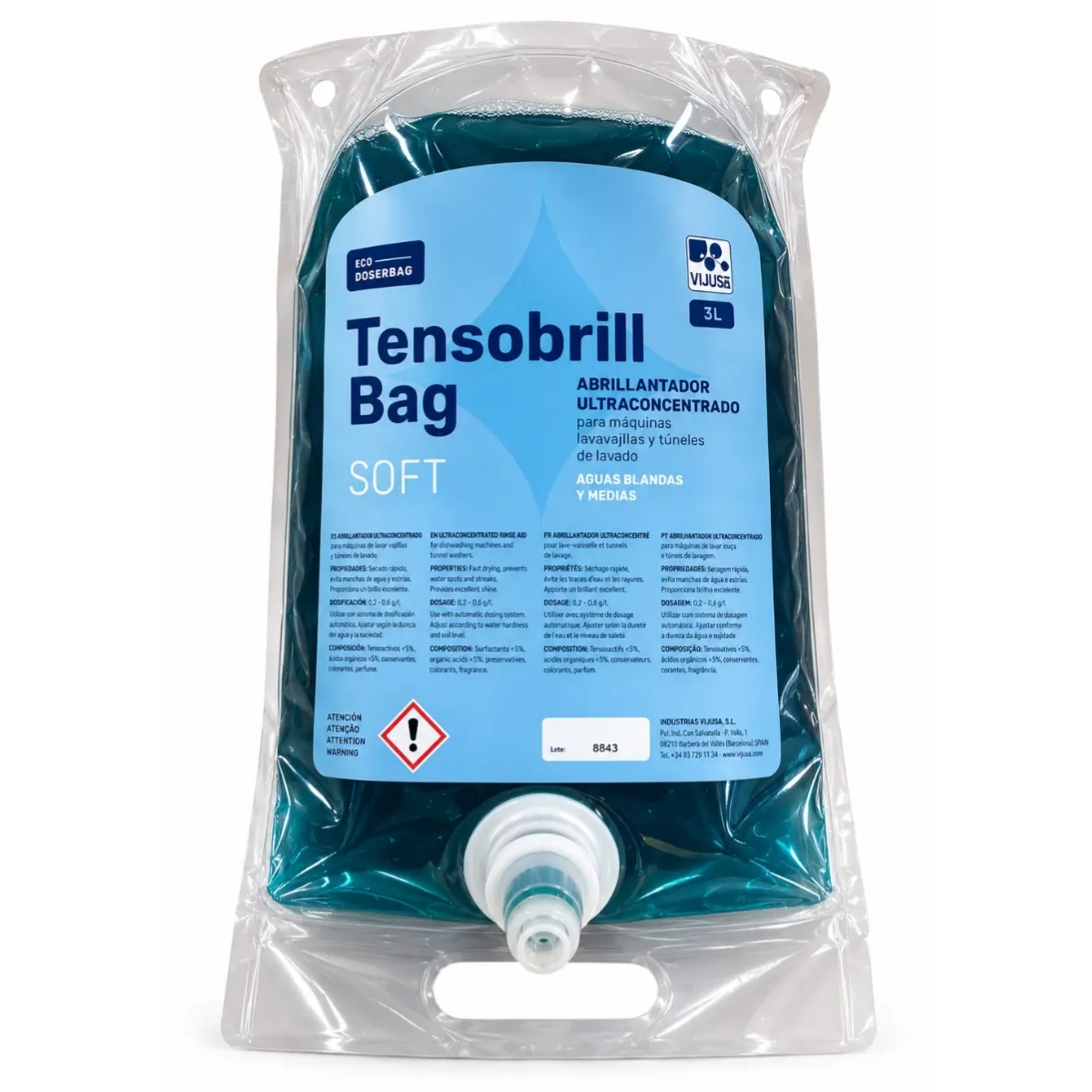 TENSOBRILL BAG SOFT -Abrillantador ultraconcentrado-