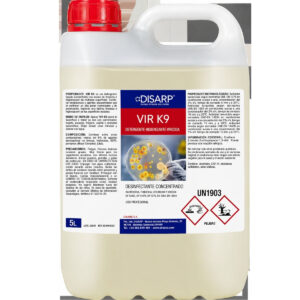 VIR-K9 -Bactericida, Fungicida y Viricida para Todo Tipo de Superficies- Desinfetante General-