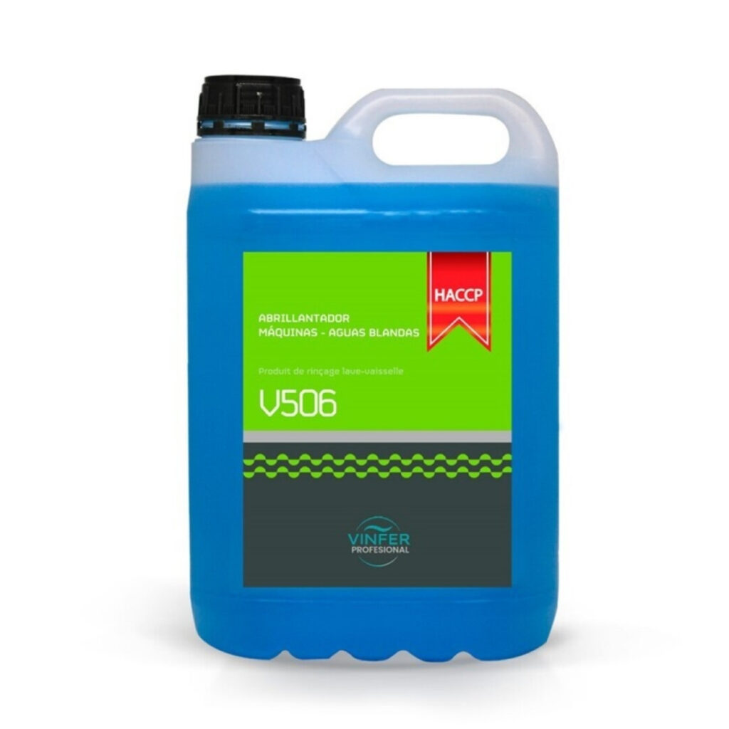 V506 5L Abrillantador Auto Aguas Blandas