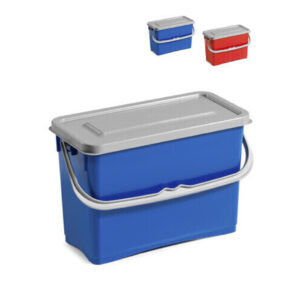 Cubo LCM Azul 8 L C/ Tapa Hermetica