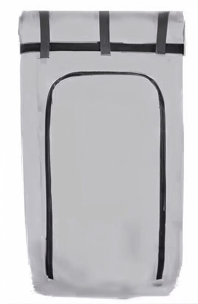 Bolsa Plastificada con Cremallera 120l Carro Opera 0.7 SISTEMA META